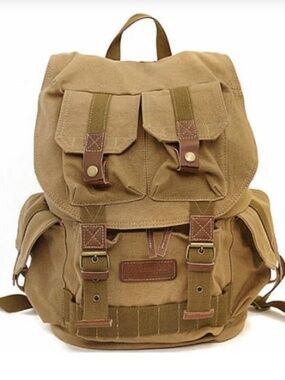 Courser F2001 Canvas DSLR Camera Backpack